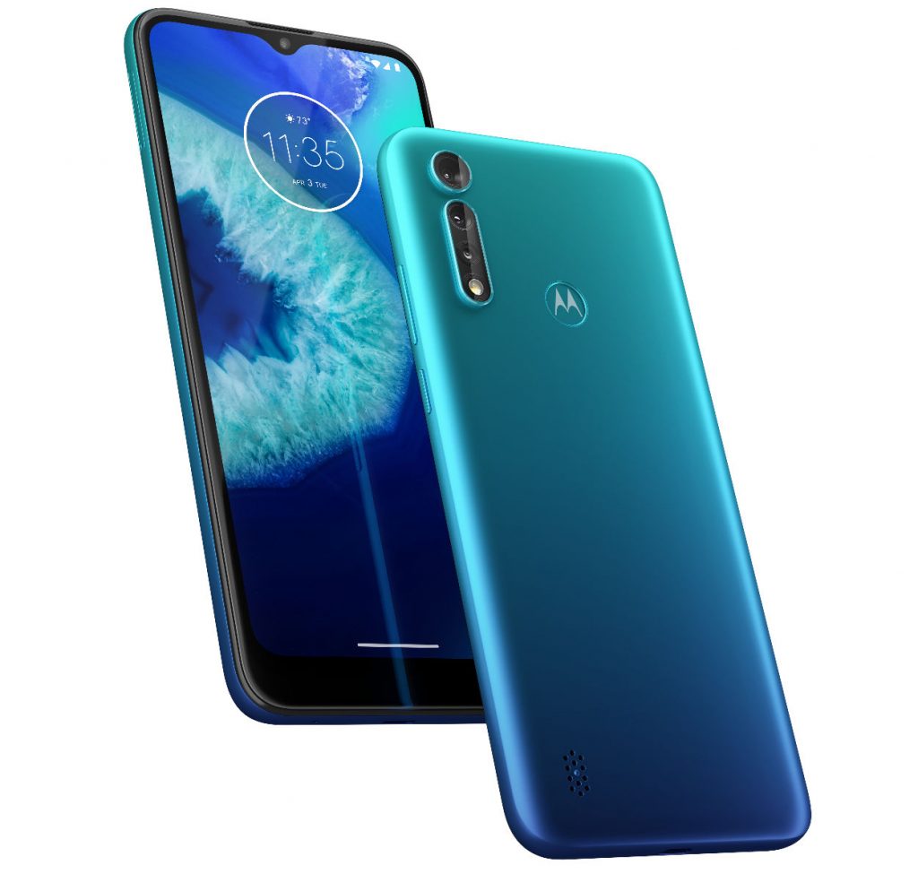 Moto G8 Power Lite with 6.5-inch 20:9 Max Vision display, triple rear