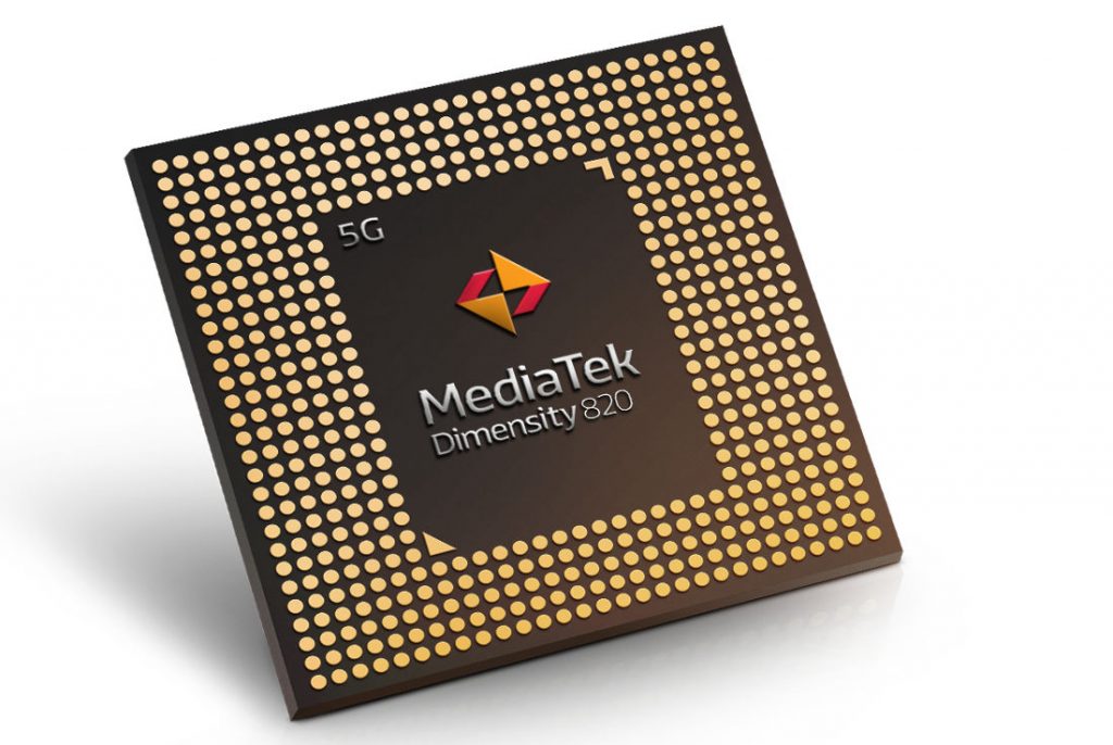 Mediatek Dimensity 820 7nm Octa Core Soc With Built In 5g Support For