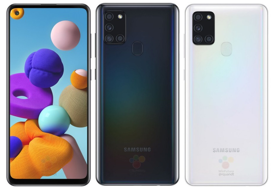 سامسونج Galaxy A21s مع شاشة Infinity-O مقاس 6.5 بوصة ، Exynos 850 ، كاميرات خلفية رباعية ، أسطح بطارية 5000mAh 1