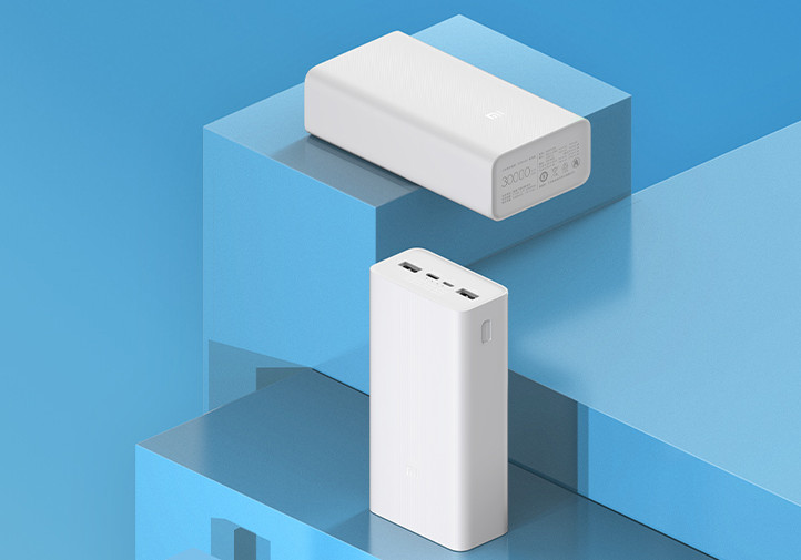 Xiaomi introduces 30000mAh Mi Power Bank 3 with USB Type-C two-way fast  charging