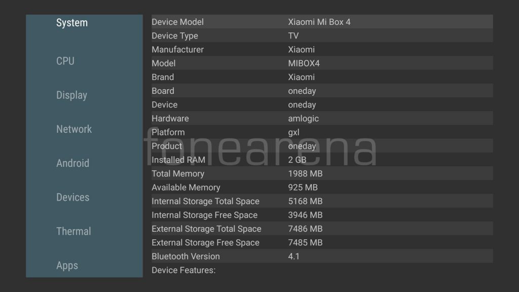 Mi box s online bluetooth audio