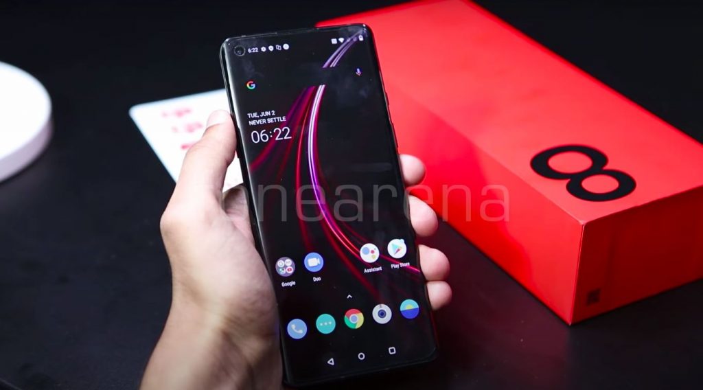 oneplus 8 red colour