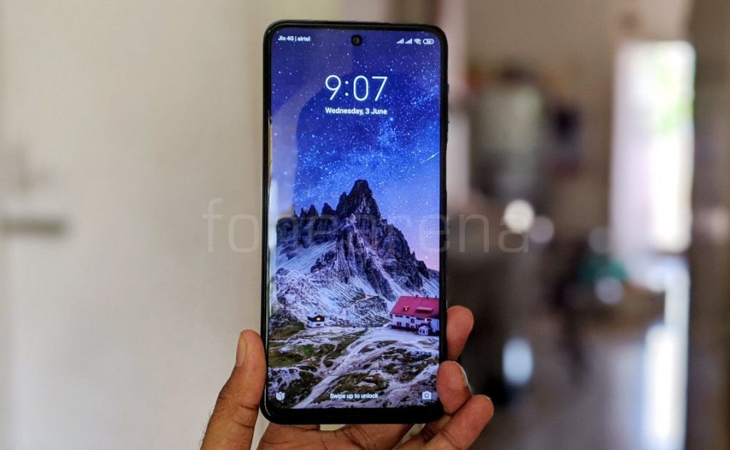 mi note 9 pro max display