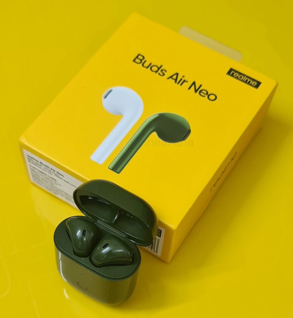 realme buds air neo punk green