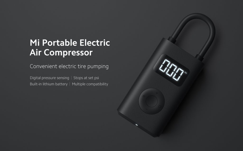 Xiaomi Portable Electric Air Compressor launching in India on July 14