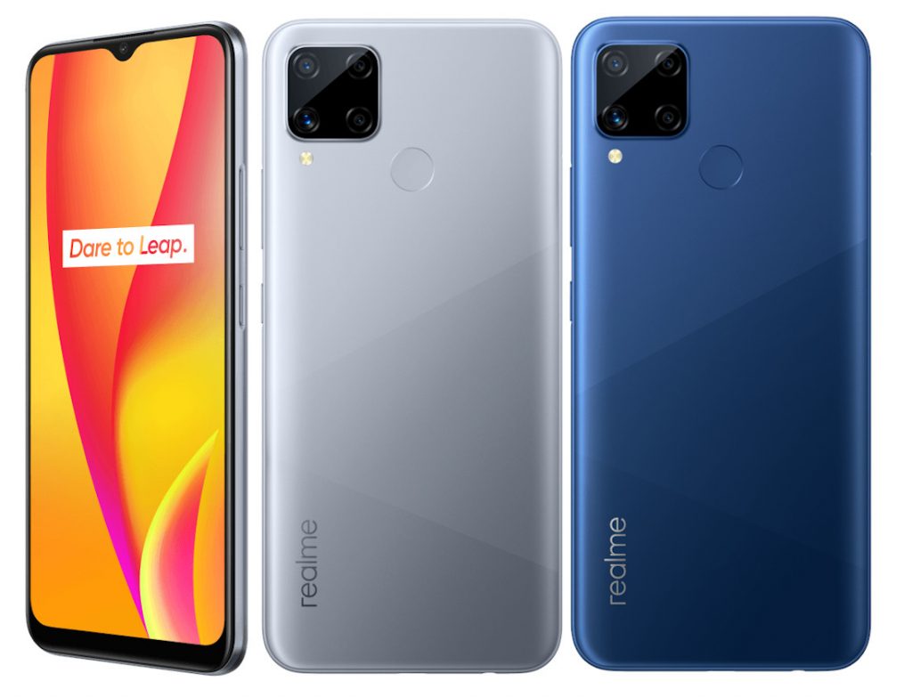 realme c15 available color