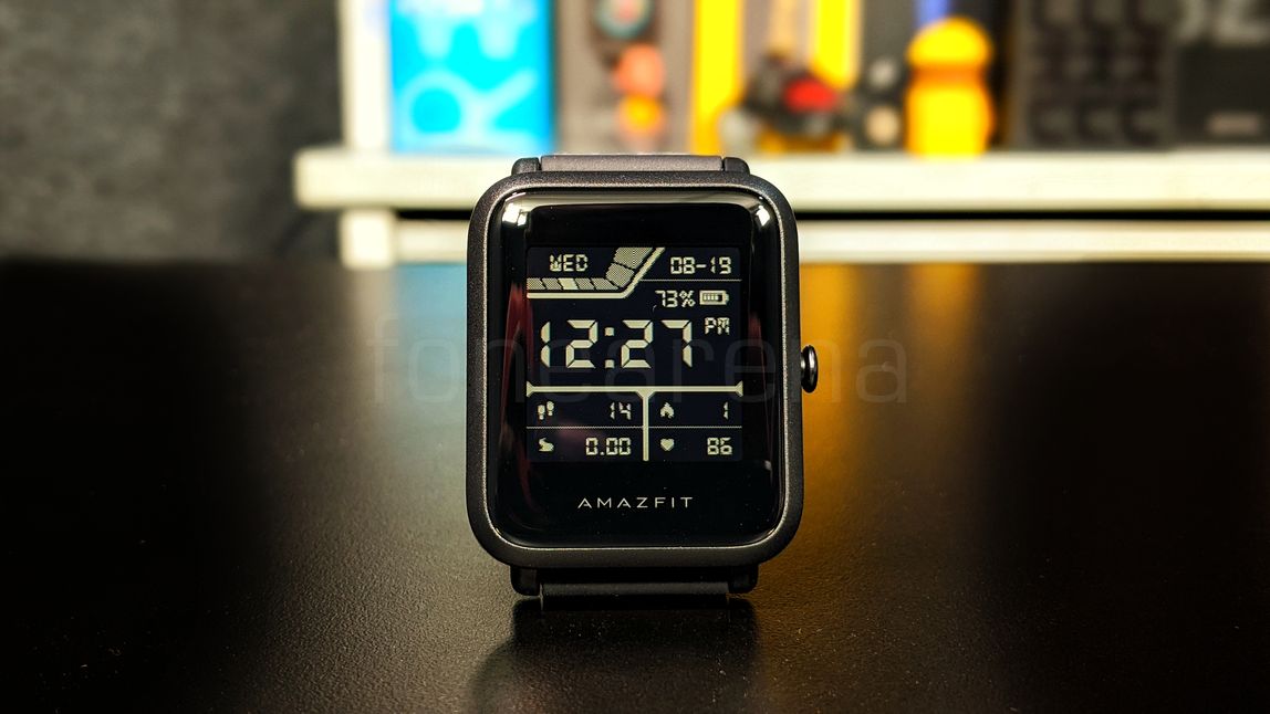 Amazfit Bip S Lite Smartwatch Fitness Watch (Charcoal Black) 