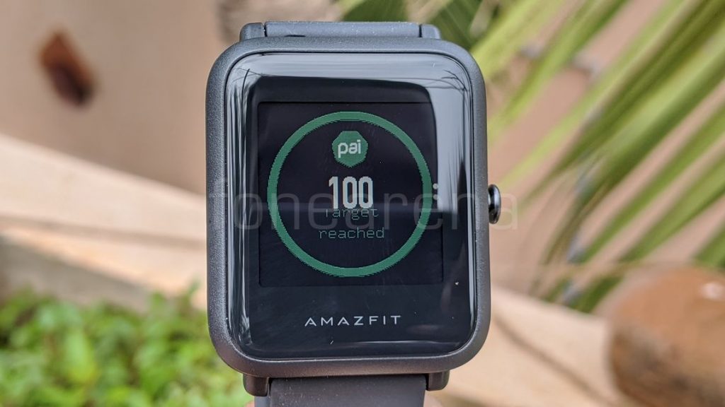 Amazfit bip hot sale for running