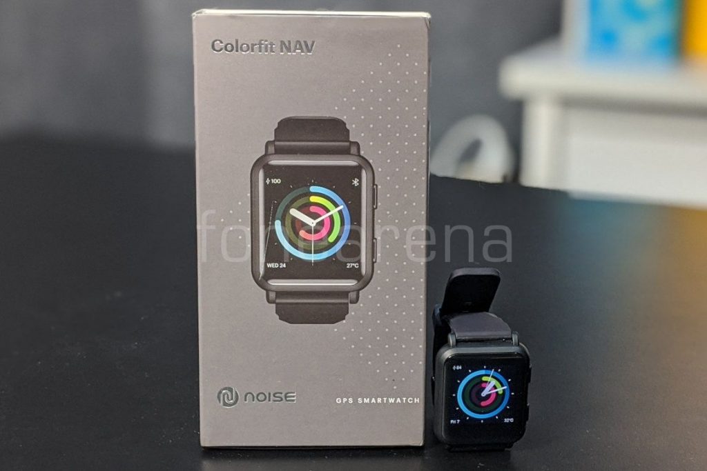 Noise ColorFit NAV Smart Watch with Built-in GPS and High Resolution Display