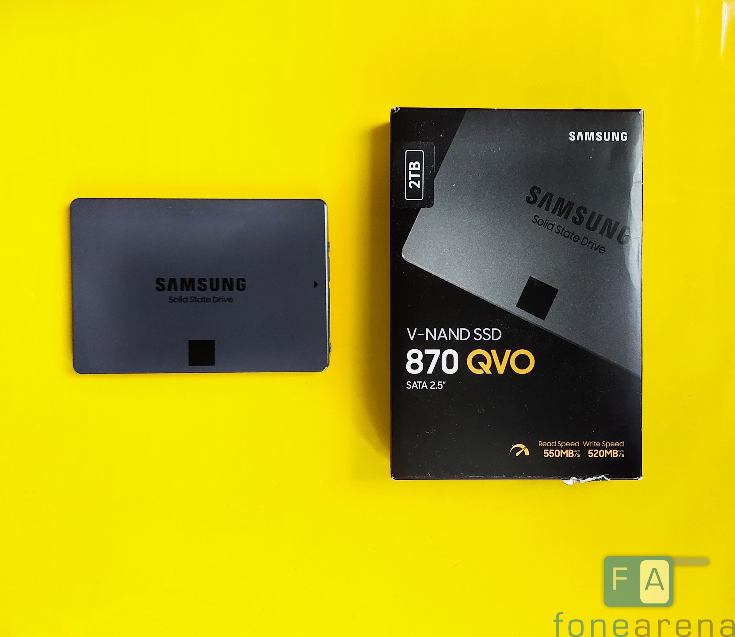 SAMSUNG SSD 2TB 870 QVO No ② - スマホ・タブレット・パソコン