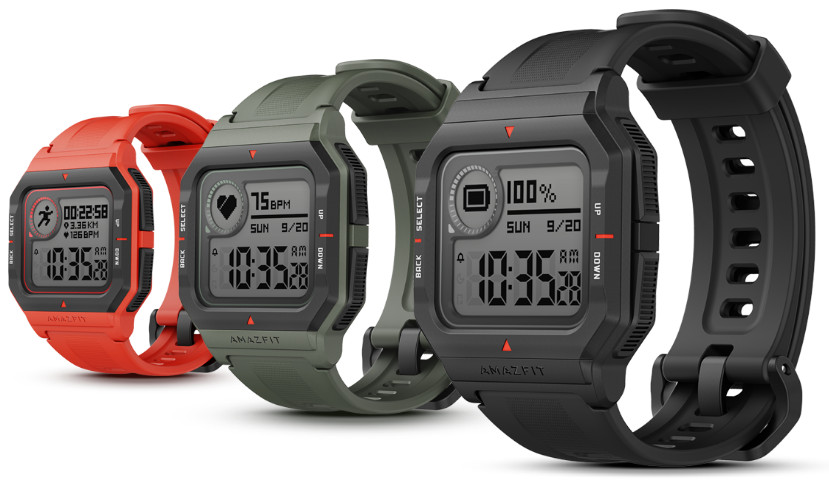 Amazfit Neo with 1.2-inch square display, retro design, up to 4