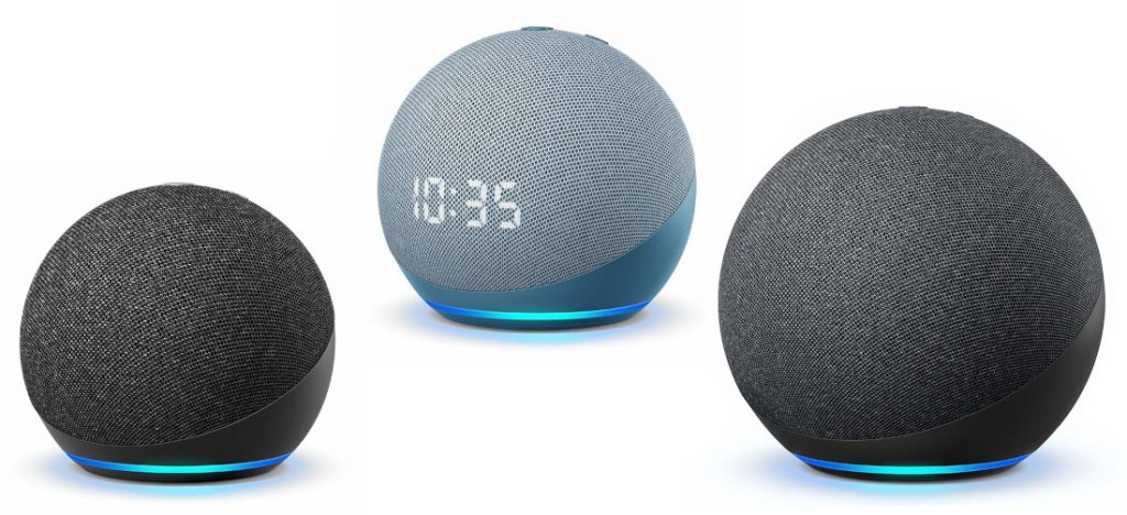 echo dot with clock colours