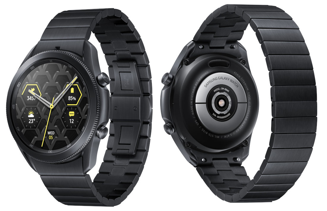 Galaxy Watch3 Titanium Mystic Black 新品