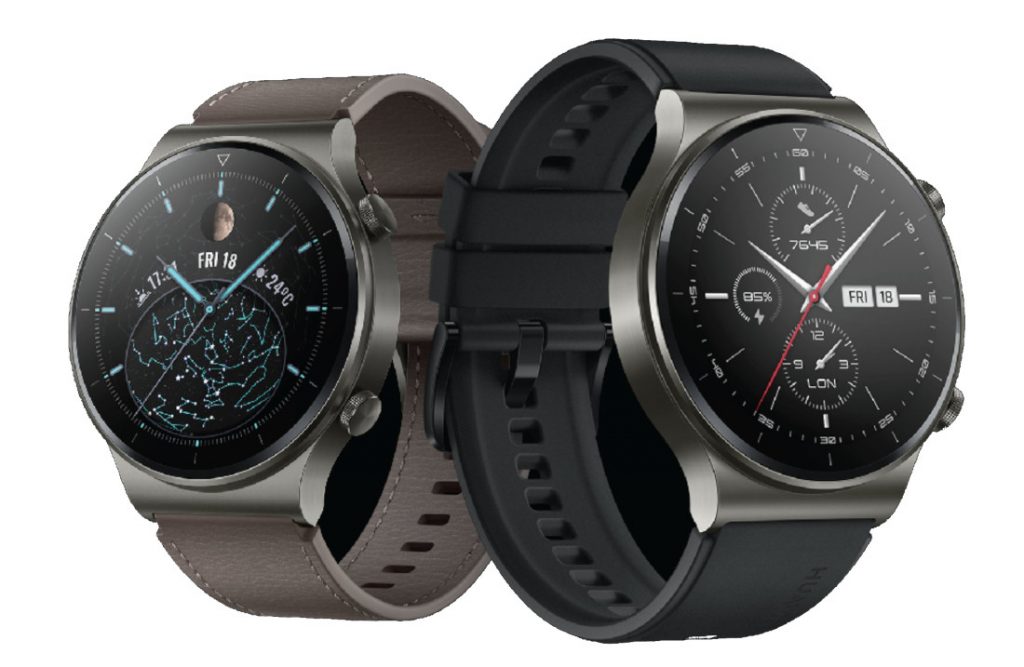 HUAWEI WATCH GT 2 Pro with 1.39-inch AMOLED display, titanium