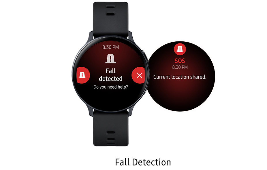 Samsung watch cheap sos feature