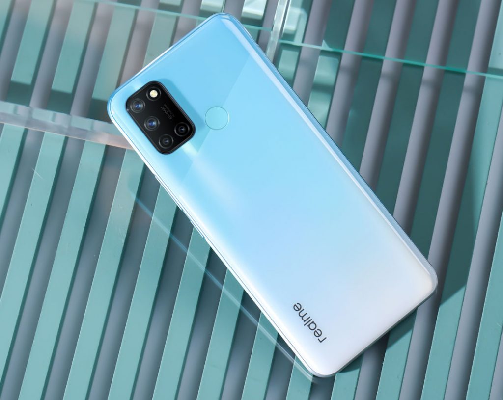 realme 7i side fingerprint