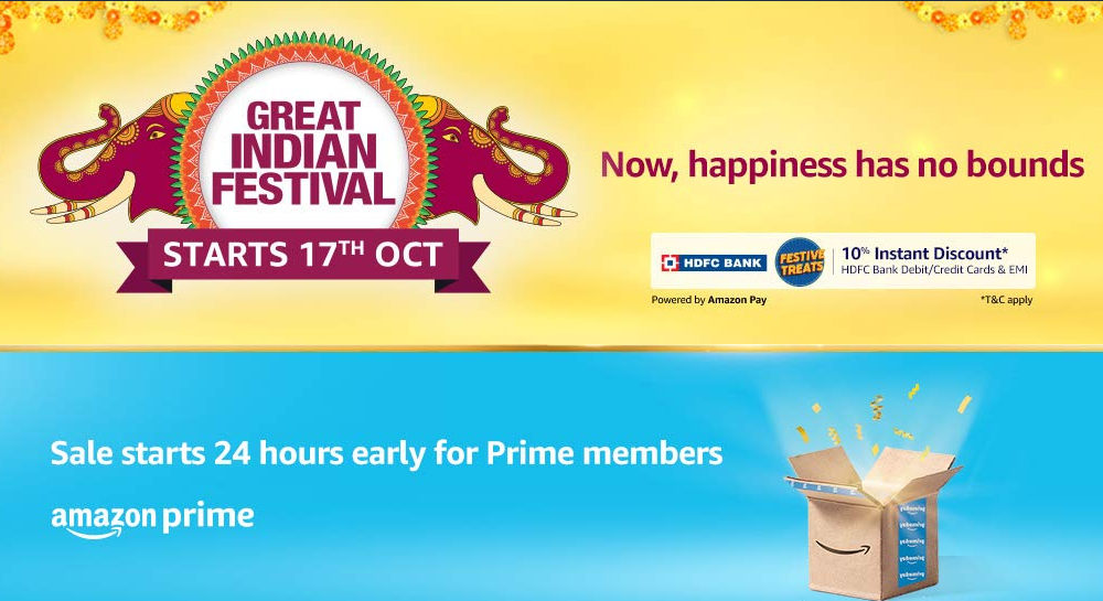 Great Indian Sale Prime Exclusive Deals + More Great Discounts