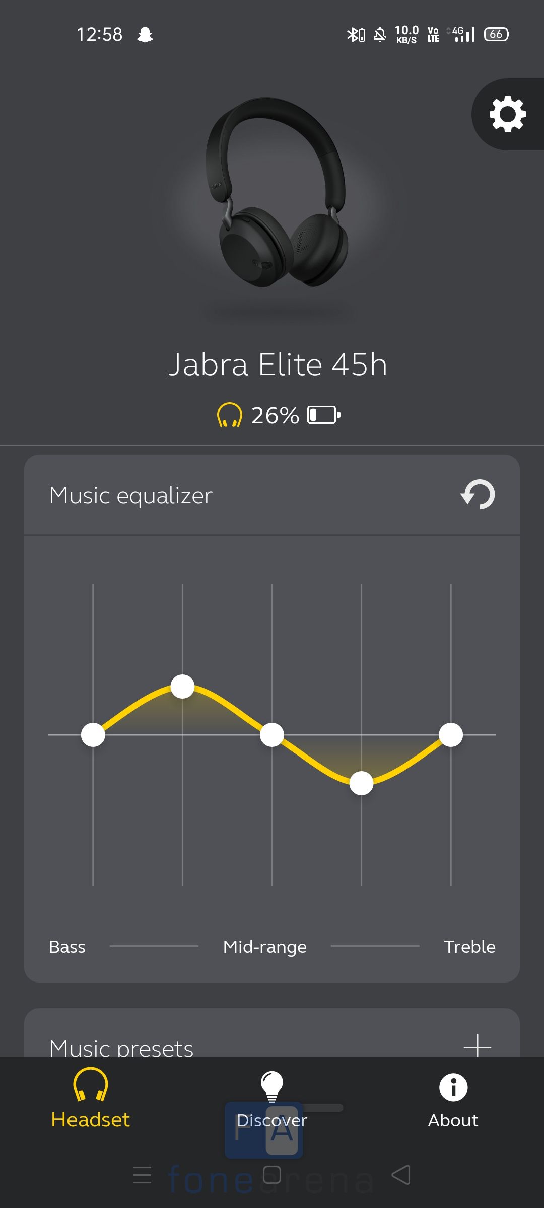 equalizer settings for bass in jabra elite sport