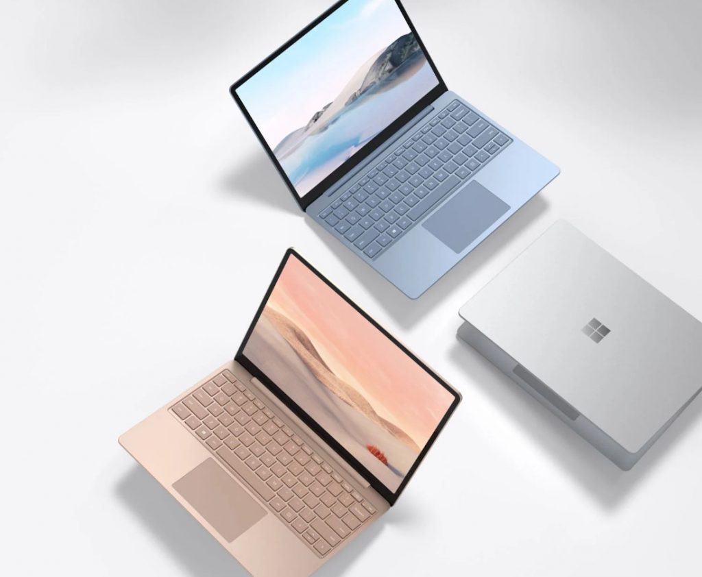 Microsoft Surface Laptop Go with 12.4-inch touchscreen, 10th Gen