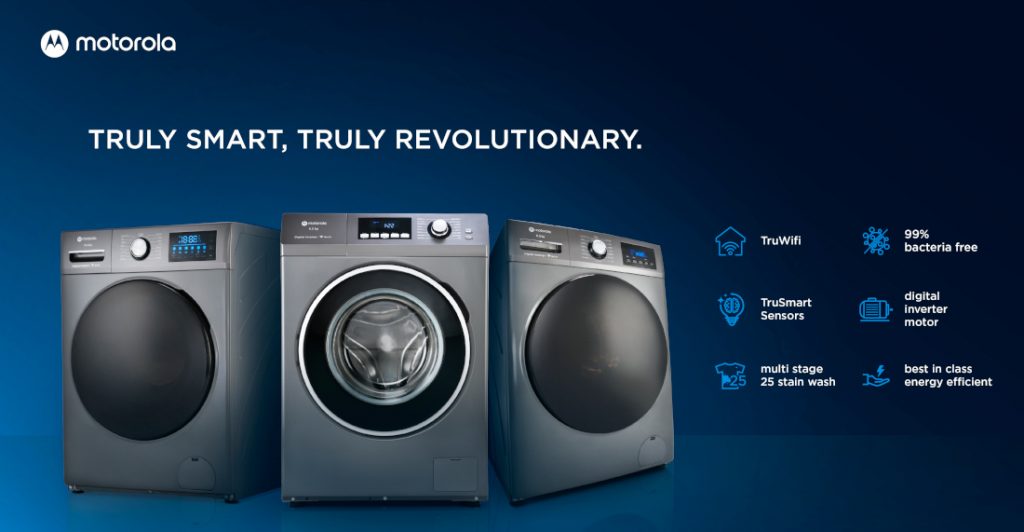 Motorola launches new range of Smart Refrigerators, ACs, Washing Machines in India