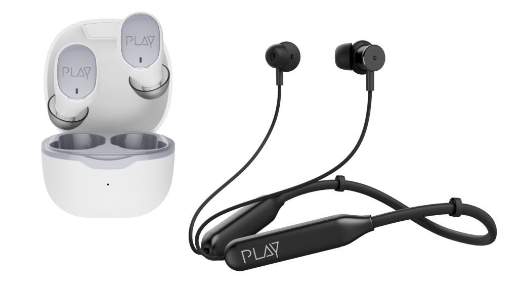 PLAYGO N82 wireless neckband and PLAYGO T20 TWS earbuds launched in India