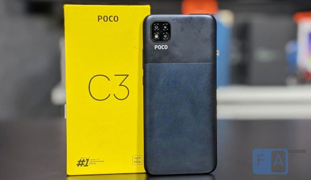 about poco c3 mobile