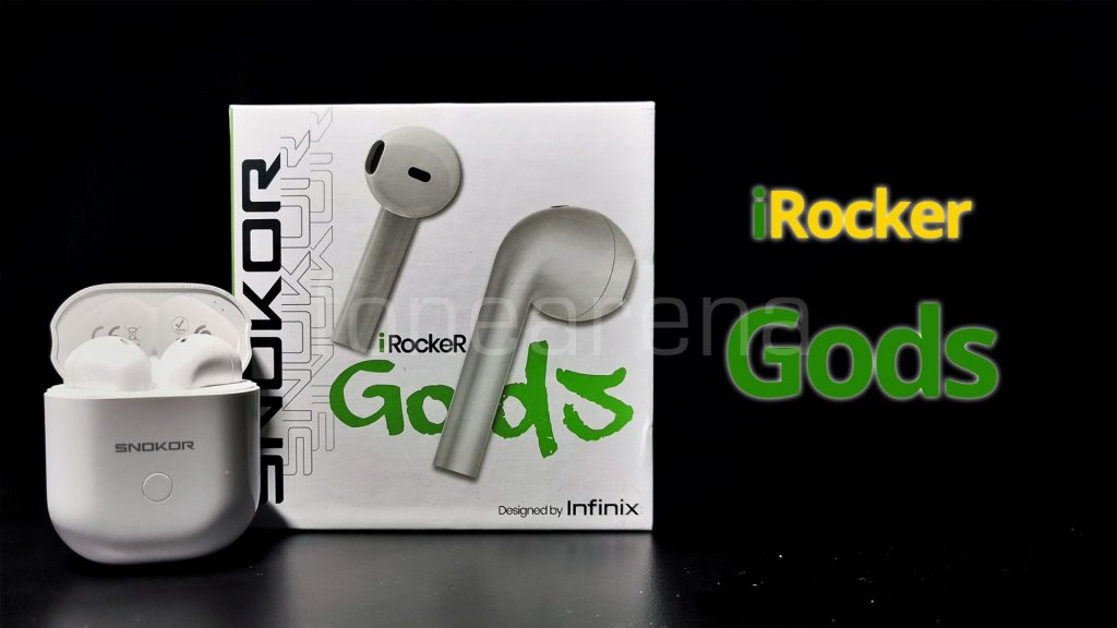 SNOKOR iRocker Gods truly wireless earbuds with low latency gaming