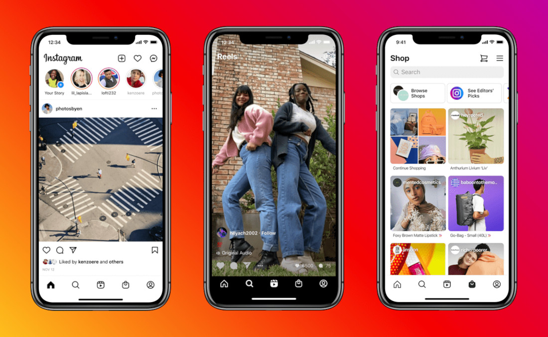 Instagram update adds Shops and Reels tab to the Home screen