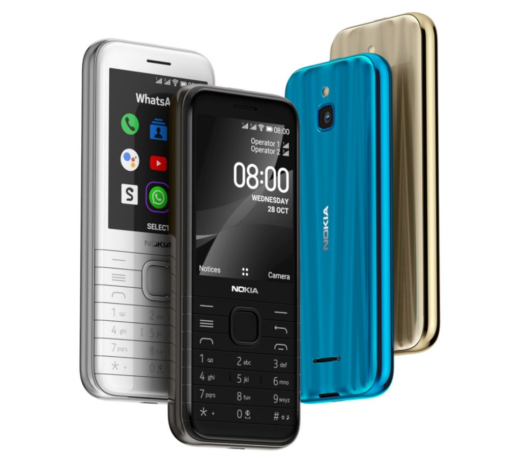Nokia 8000 4g With 2 8 Inch Display Glass Like Design And Nokia 6300 4g Announced