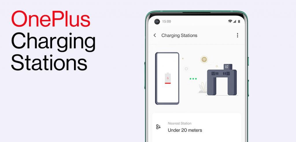 OnePlus now notifies you of its Nearby Charging Stations in select airports in India