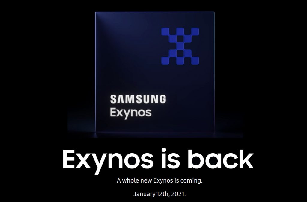 Samsung Exynos 2100 to be announced on January 12