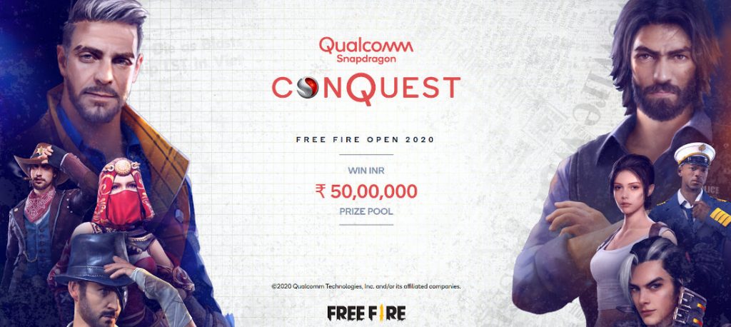 Snapdragon Conquest Free Fire Open 2020 Registrations Begin