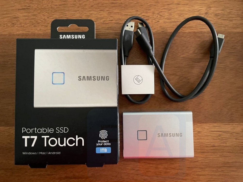 Samsung's T7 Touch SSD features wild speeds and a fingerprint