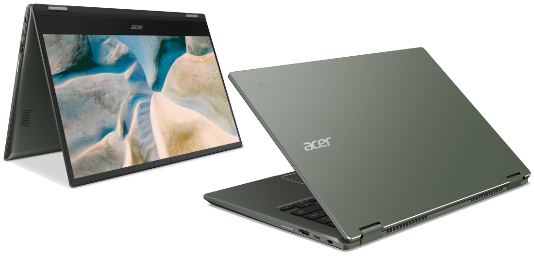 Acer Chromebook Spin 514 with AMD Ryzen 3000 C-Series Mobile CPUs, AMD Radeon GPUs announced