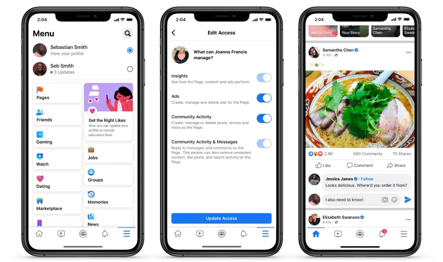 Facebook Introduces New Pages Design With Dedicated News Feed Easier Navigation And More