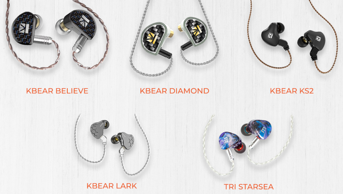 KBEAR launches new range of new Hi-Fi IEMs in India starting at Rs. 3990