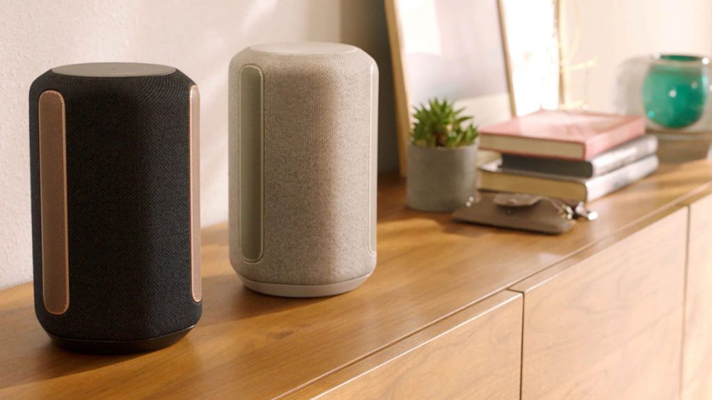 Sony SRS-RA5000 and SRS-RA3000 wireless speakers with built-in 360