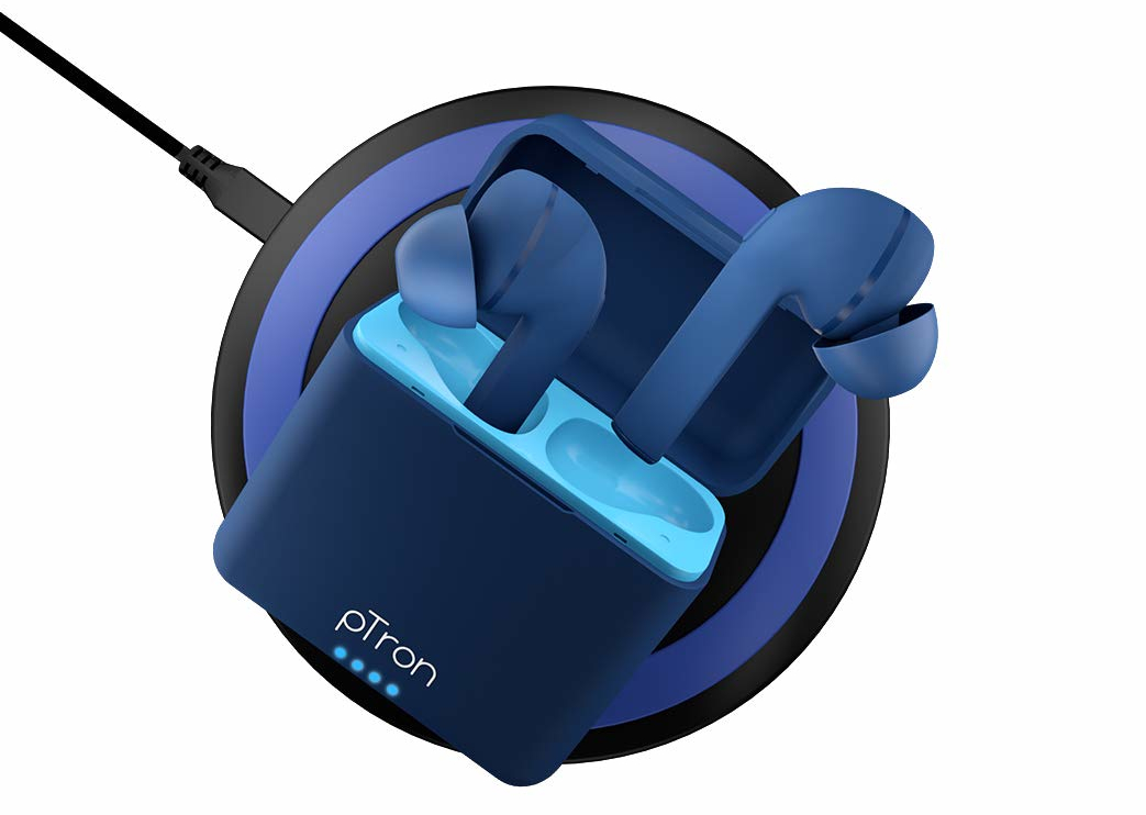 Ptron bassbuds best sale pro charging