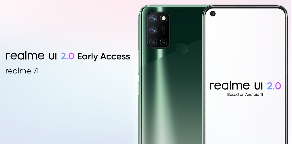 Realme 7i Realme Ui 2 0 Android 11 Early Access Announced