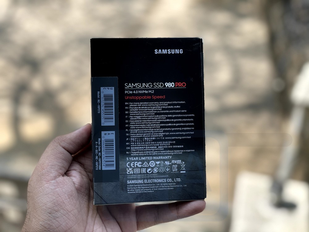 Samsung 980 PRO MZ-V8P2T0BW - SSD - 2 To - PCIe 4.0 x4 (NVMe) (MZ