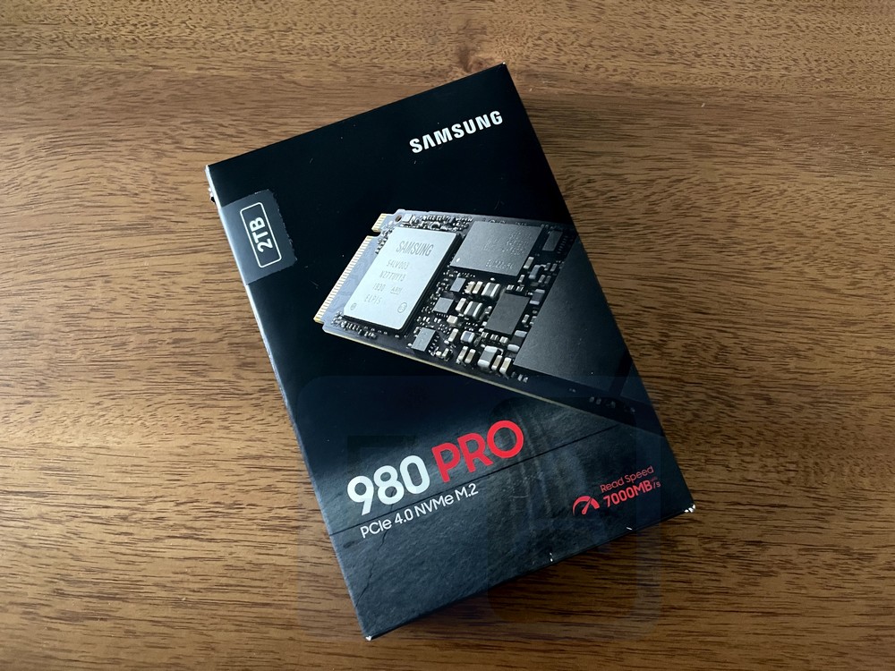 Samsung 980 PRO, 2 To SSD MZ-V8P2T0BW, PCIe Gen 4.0 x4, NVMe 1.3
