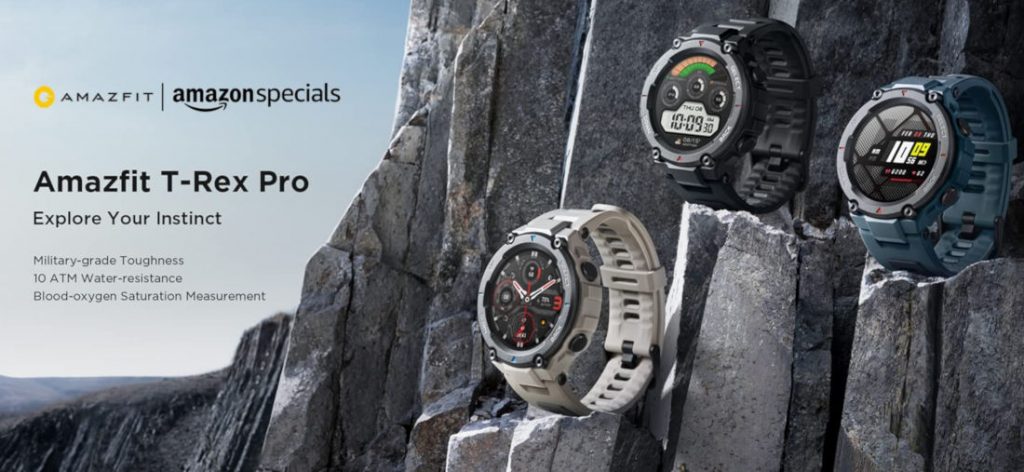 Amazfit t rex military certification sale