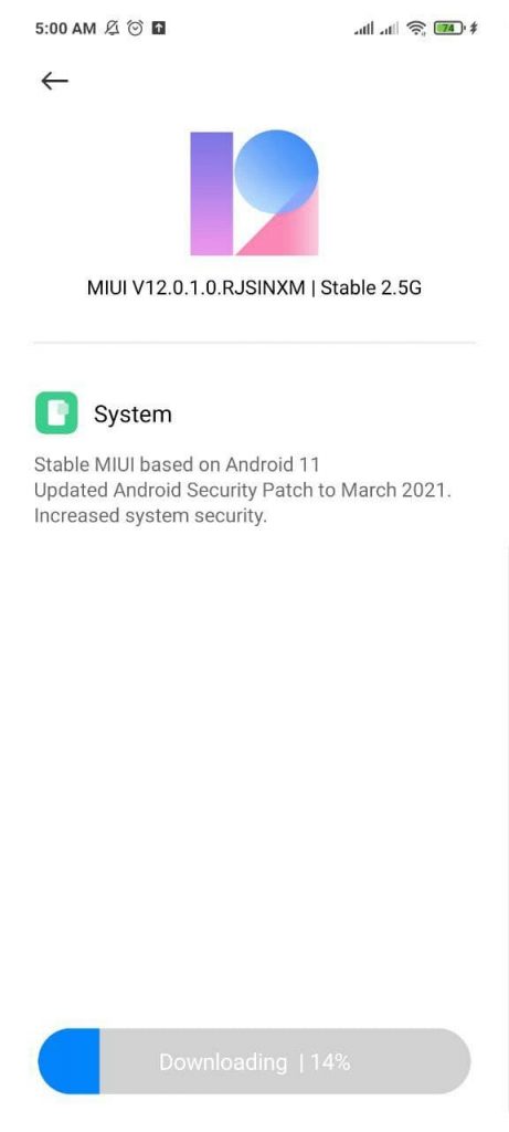 Mi 10i Android 11 Stable