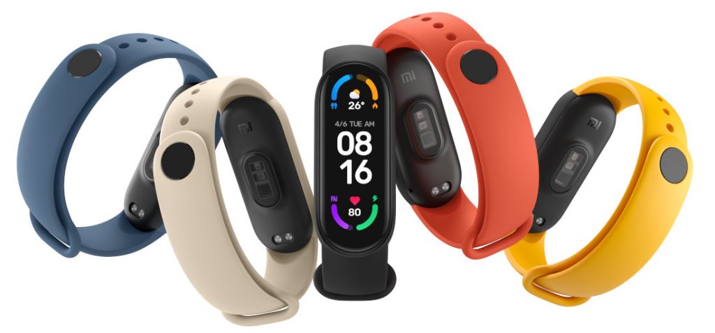 Mi fitness band on sale colors