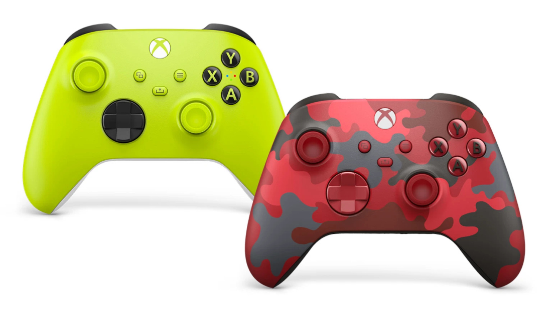 Microsoft Xbox Wireless Controllers in Electric Volt and Daystrike Camo Special Edition variants announced in India
