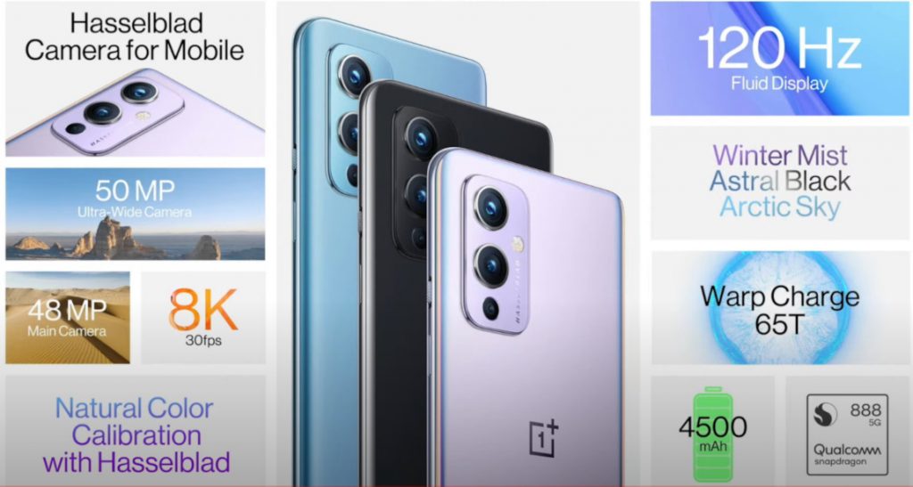 OnePlus 9 Pro Display Details Revealed, Fluid Display 2.0 With Dynamic  120Hz Refresh Rate on Board