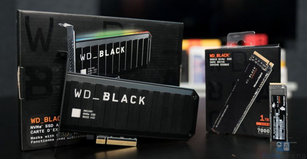 WD Black SN850 M2 SSD And AN1500 PCIe Addin SSD Review