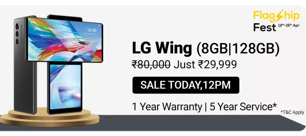 lg wing sale