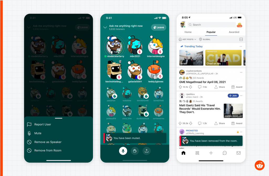 Reddit Talk Is the Latest Audio-Only Chat Feature to Rival Clubhouse