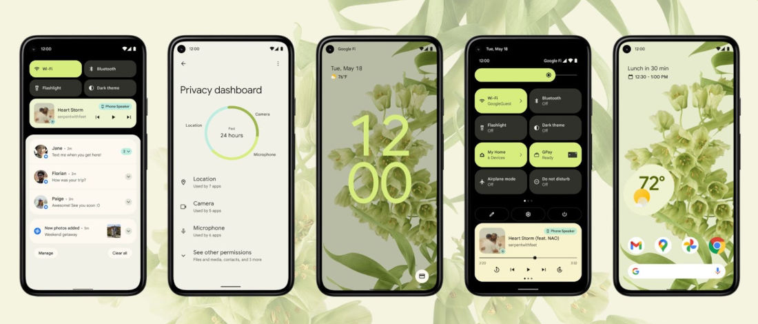 Cara Split Screen Di Android Stock One ( Google Pixel BlackShark Nokia ) Android 12 Beta 1 with new UI, Redesigned widgets, new Privacy Dashboard and more released